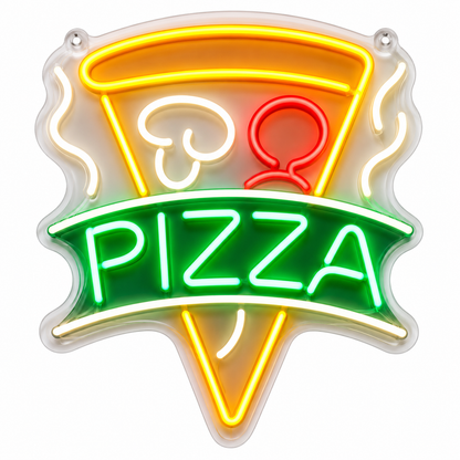 Cartel de neón LED PIZZA